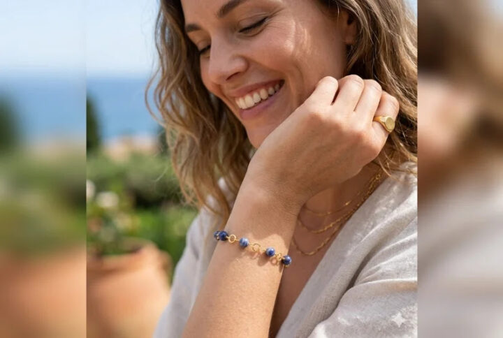Pulseira artesanal para presente feminino